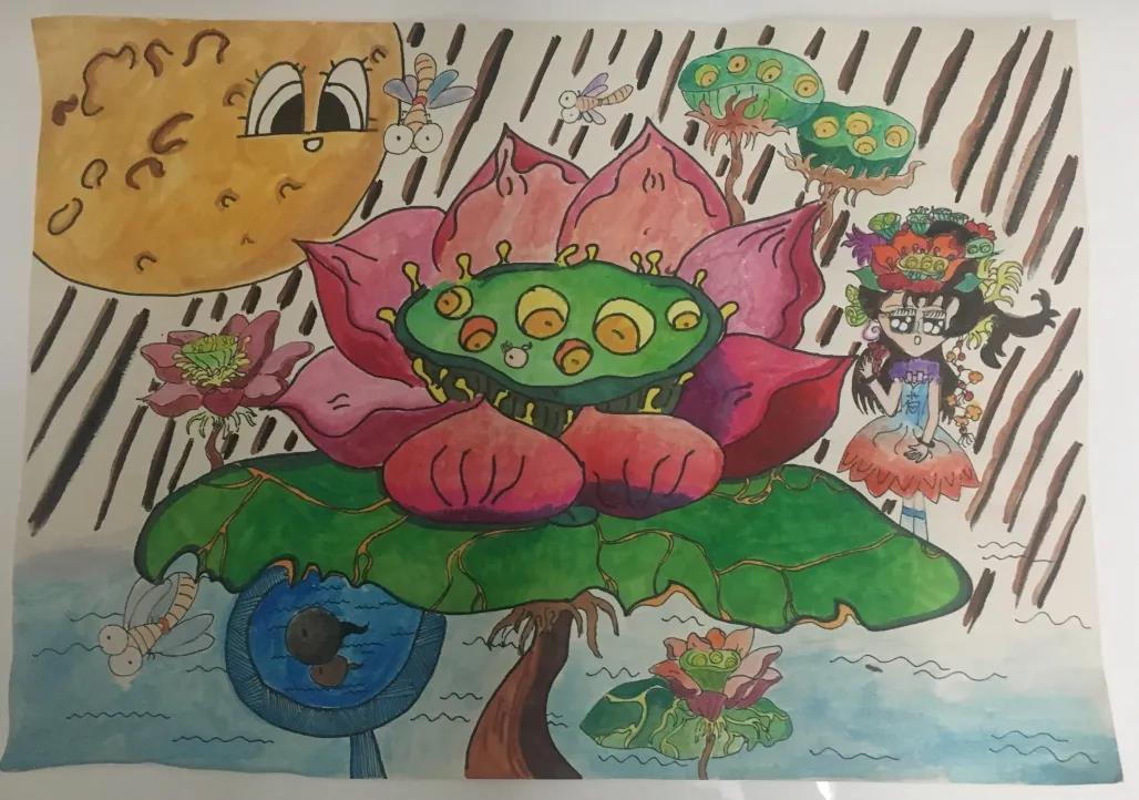 作品展示|妇儿综合楼墙面儿童画【第一期】