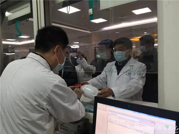【阻击疫情,齐鲁医院在行动】药品调剂科在行动