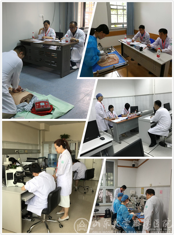 我院圆满完成2018年住院医师规范化培训临床实践能力结业考核考点任务