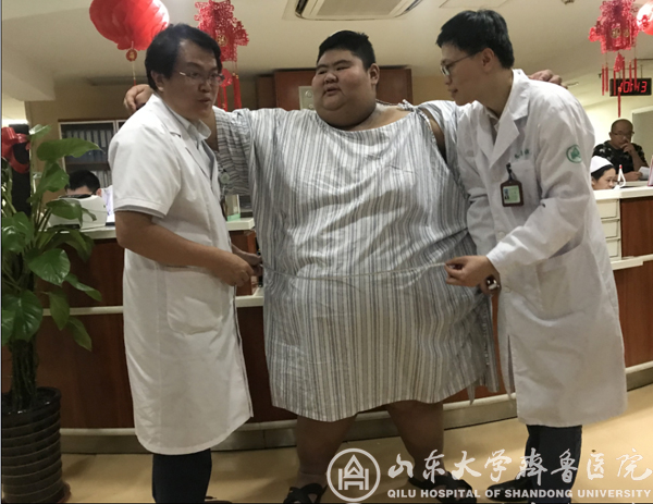 “第一胖”变“小胖” 半年减重284斤