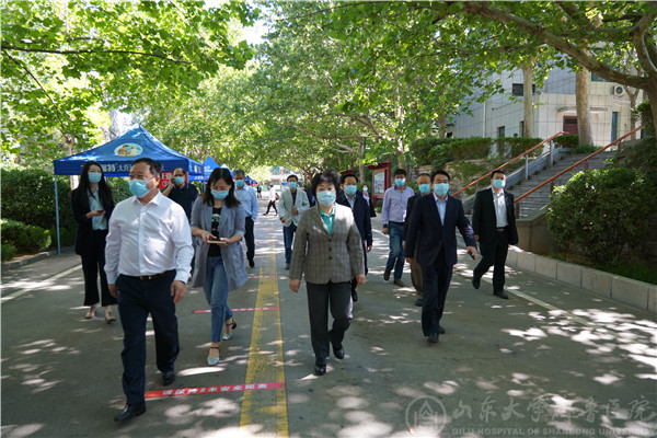 山东大学齐鲁医院2020年春季首批学生返校